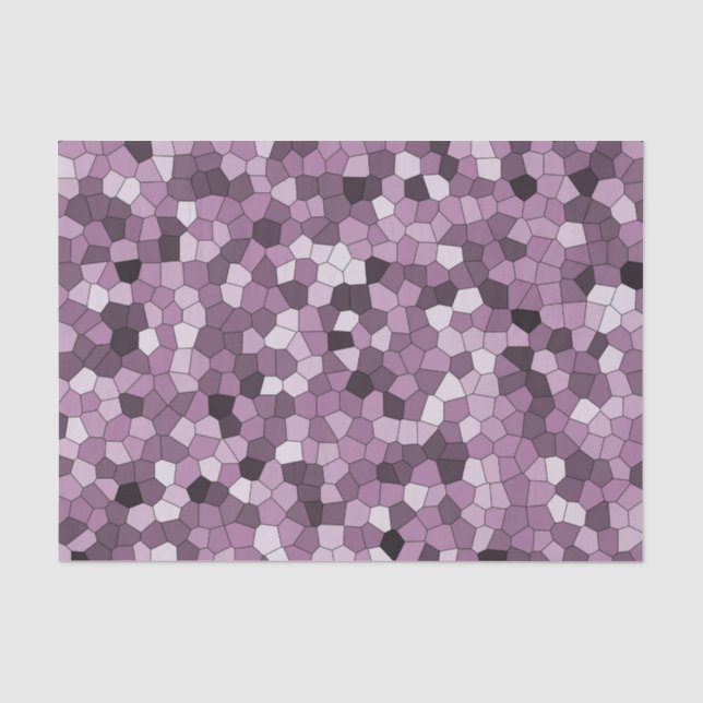 COOL Magenta Purple Pink Pattern Tissue Paper (Front)