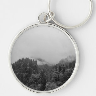Cool, magical foggy nature key ring