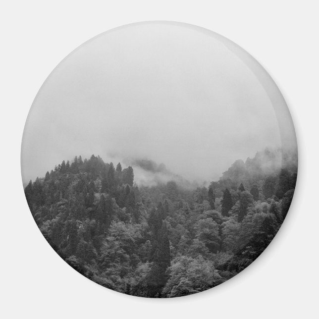 Cool, magical foggy nature magnet (Front)