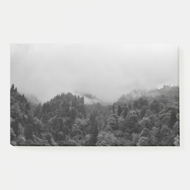 Cool, magical foggy nature post-it notes (Front)