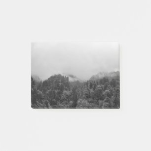 Cool, magical foggy nature post-it notes