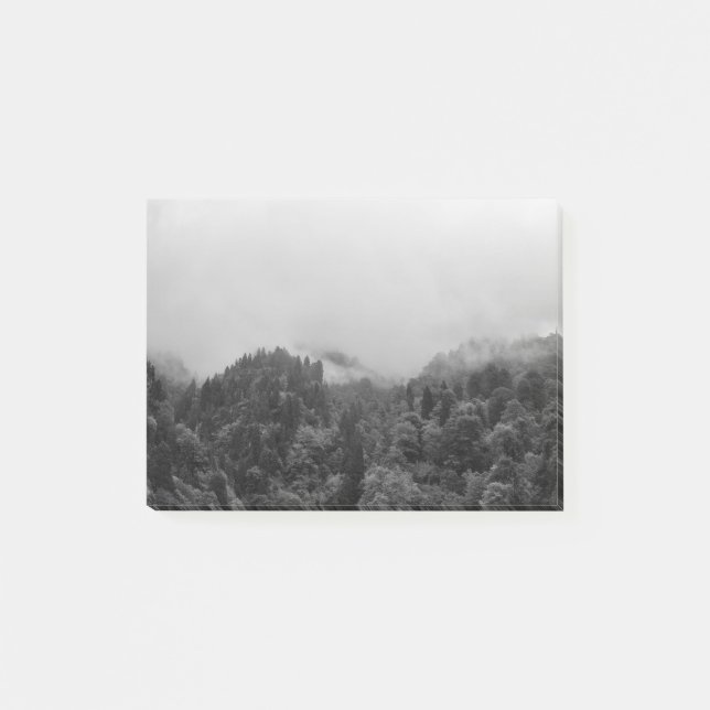 Cool, magical foggy nature post-it notes (Front)