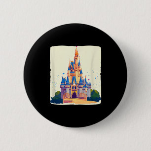 Cool Magical Kingdom Castle Costume For Boys And G 6 Cm Round Badge