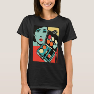 Cool Makeup Artist Pop Makeup Kit Mum T-Shirt