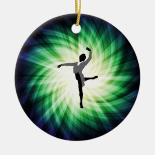 Cool Male Dancer Ceramic Ornament