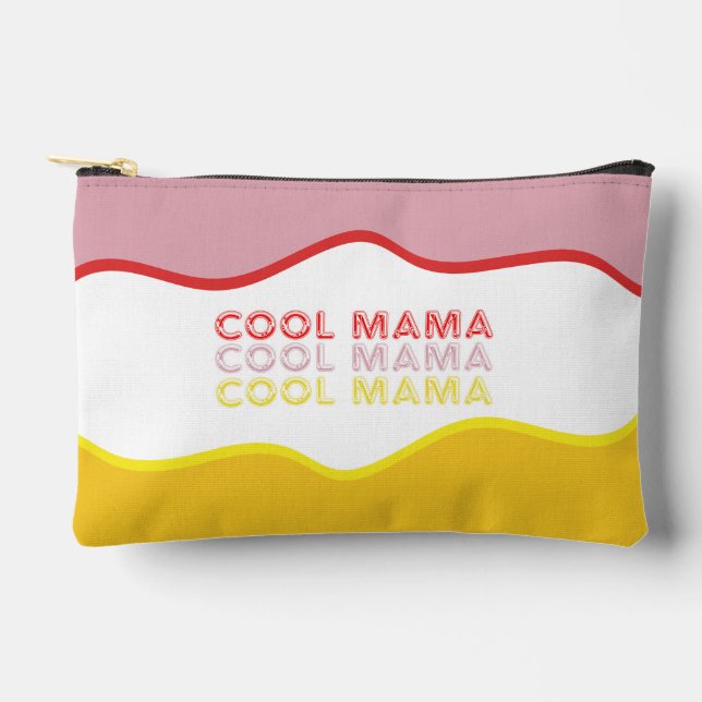 'Cool Mama' retro  Accessory Pouch (Front)