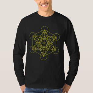 Cool Mandala Sacred Geometry Metatrons Cube 1 T-Shirt