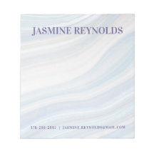 Cool Marble Geode Notepad