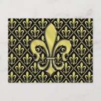 Cool Mardi Gras Fleur de Lis Design