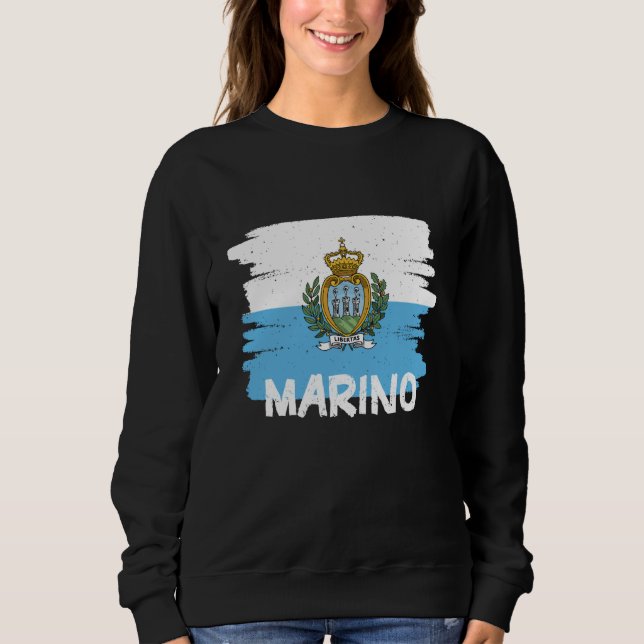Cool Marino Flag Sweatshirt (Front)