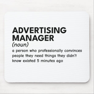 Cool Marketing Manager Definition Mouse Pad