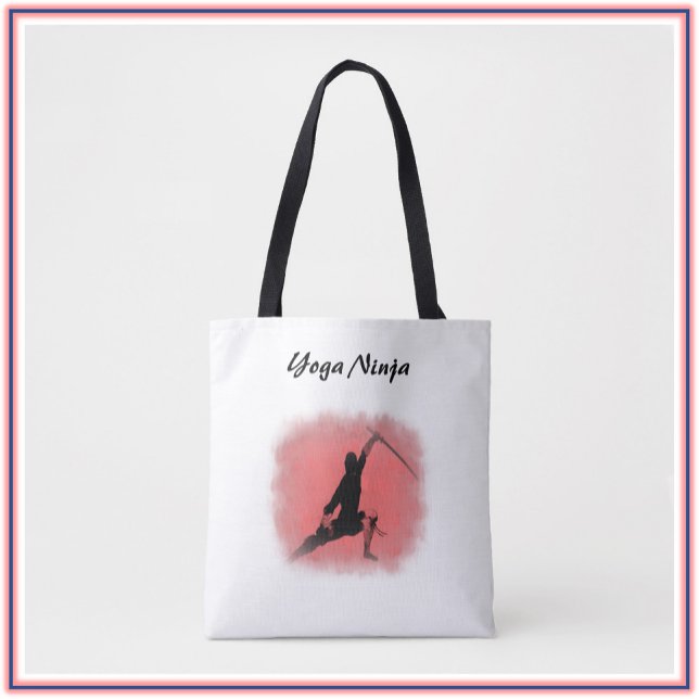 Cool Martial Arts Ninja Tote Bag (Creator Uploaded)