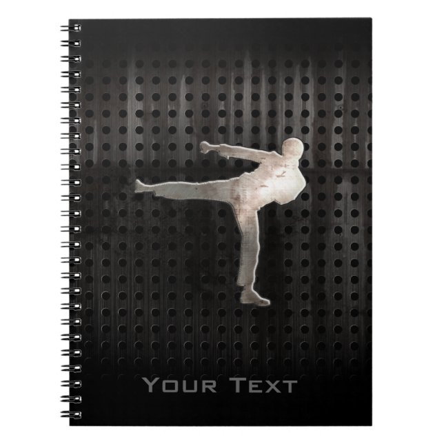 Cool Martial Arts Notebook (Front)