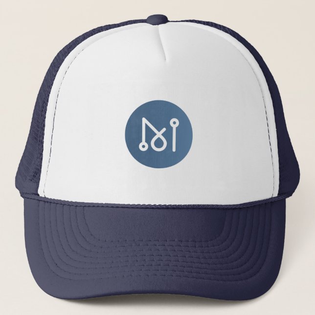 Cool Matrix AI Network Cryptocurrency Coin Sign Trucker Hat (Front)