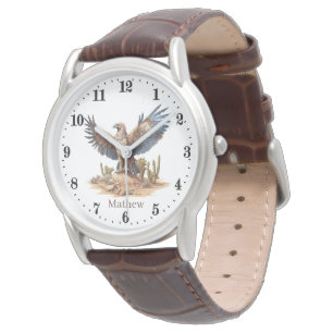 Cool men eagle lovers add name  watch