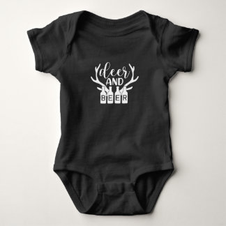 Cool Men's Hunting Graphic T-Shirt Baby Bodysuit