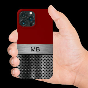 Cool Men's Monogram Business Professional iPhone 13 Pro Max Case