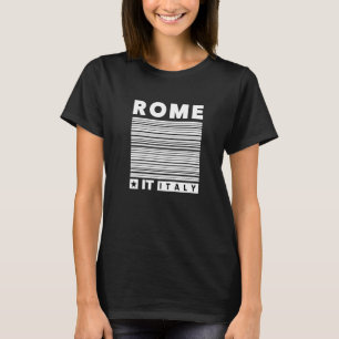 Cool Men's Women's Kids 80's 90's Rome Italy Graph T-Shirt