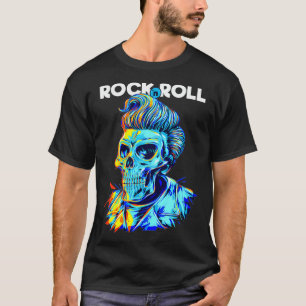 Cool Men's Women's Kids Rock & Roll Music Graphic T-Shirt