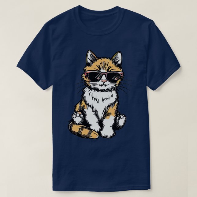 Cool Meow T-Shirt (Design Front)