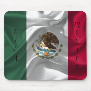 Cool Mexico Flag Design Mouse Pad