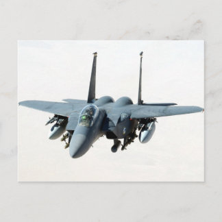 cool military aircraft helicopter Black-Hawk  f-15 Postcard