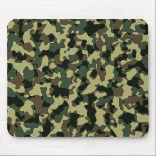 Cool Military Camo design Camouflaged Camo Mouse Pad