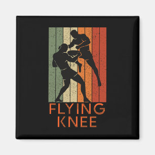 Cool Mma, Kickboxing And Muay Thai Flying Knee  Magnet