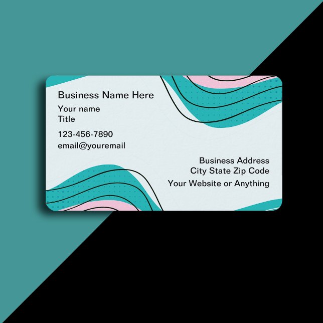 Cool Modern Abstract Creative Business Cards (Creator Uploaded)
