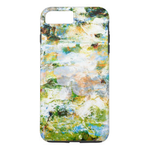 Cool modern Abstract green painting Design iPhone 8 Plus/7 Plus Case