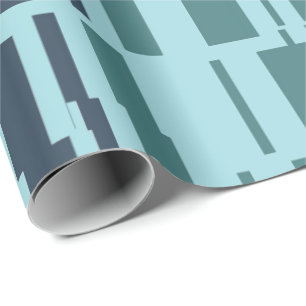 Cool Modern Abstract Patterns Wrapping Paper