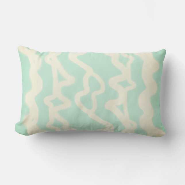 cool modern  abstract throw pillow (Front)