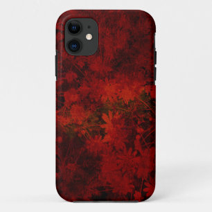 Cool, modern art of floral / flower pattern iPhone 11 case