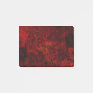 Cool, modern art of floral / flower pattern post-it notes