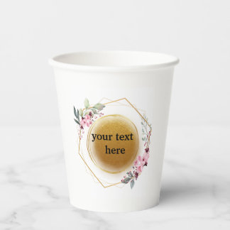  cool modern clean look logo  paper cups