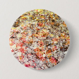 Cool, modern, colourful abstract background 7.5 cm round badge