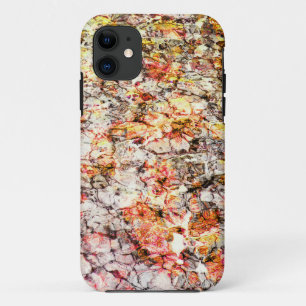 Cool, modern, colourful abstract background iPhone 11 case