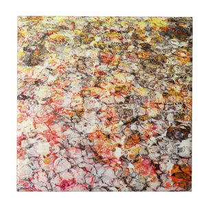 Cool, modern, colourful abstract background ceramic tile