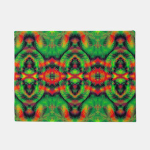 Cool Modern Digital Abstract Doormat