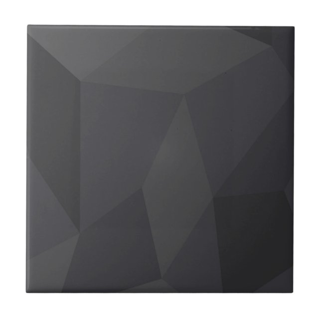 Cool, modern, elegant, trendy trapezoid shapes ceramic tile (Front)