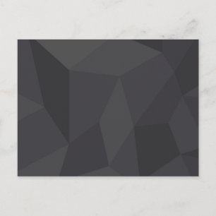 Cool, modern, elegant, trendy trapezoid shapes postcard