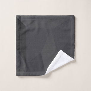 Cool, modern, elegant, trendy trapezoid shapes wash cloth