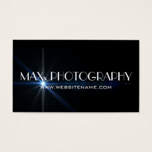 Cool Modern Flare Photographer Photography