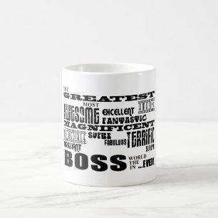 Cool Modern Fun Bosses : Greatest Boss Coffee Mug