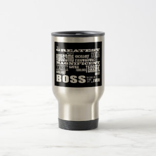 Cool Modern Fun Bosses : Greatest Boss Travel Mug