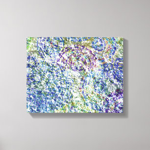 Cool, modern, trendy colourful abstract background canvas print