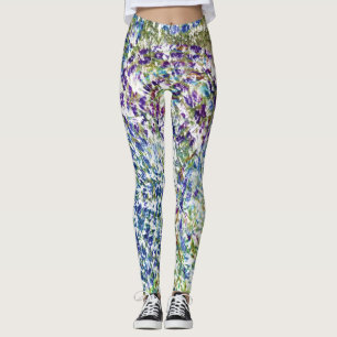 Cool, modern, trendy colourful abstract background leggings