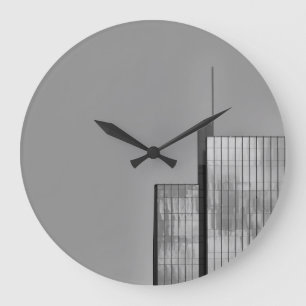 Cool, modern, urban architecture photo large clock