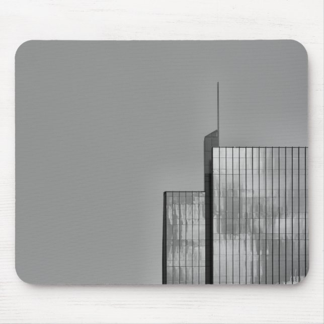Cool, modern, urban architecture photo mouse pad (Front)