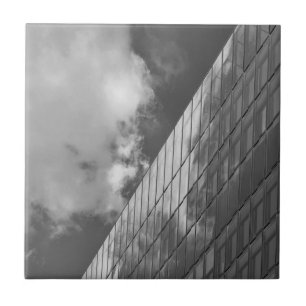 Cool, modern, urban nature and architecture ceramic tile